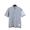 Thom Browne Grey T-Shirt with Collar