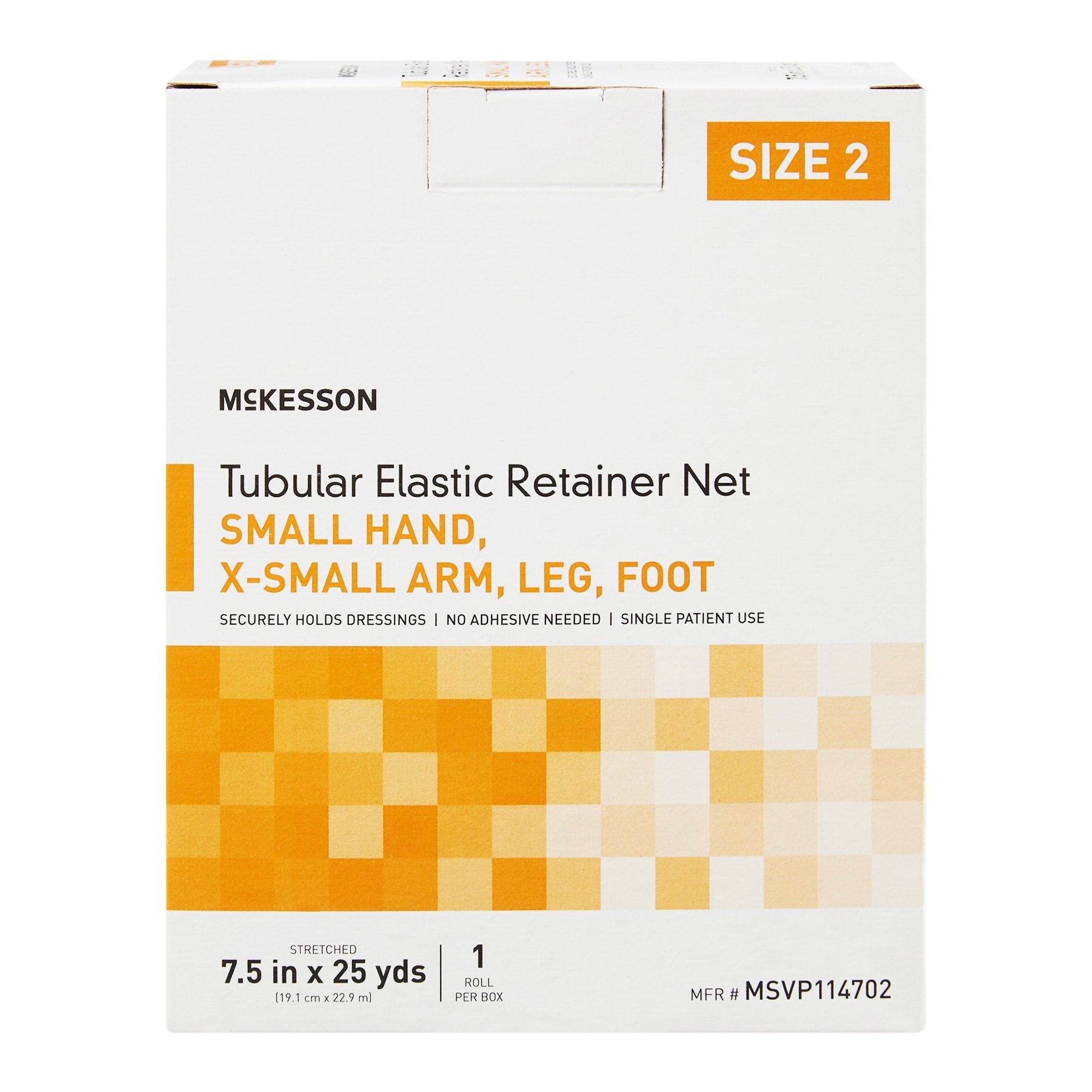 McKesson Tubular Bandage, Size 2, 25 Yard MSVP114702