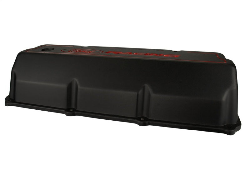 Ford 351C Aluminum Valve Cover Set - Black Finish FRDM6582-Z351B