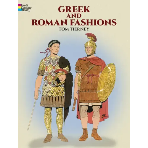 Greek and Roman Fashions Coloring Book - Paperback