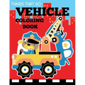 Vehicle Coloring Book - Paperback