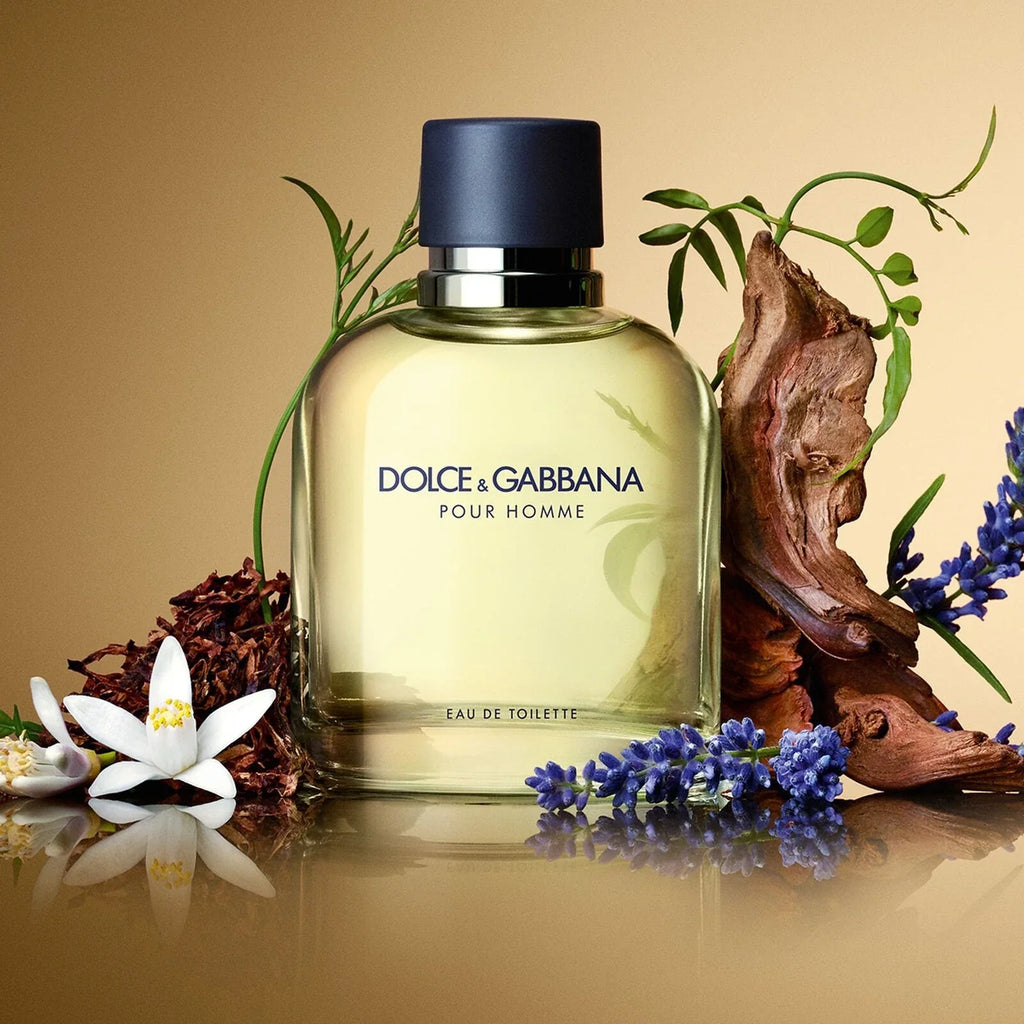 Dolce & Gabbana Pour Homme Eau De Toilette Spray for Men 4.2 oz