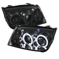 SPYDER Volkswagen Jetta 99-05 Projector HeadlightsCCFL Halo Smke PRO-YD-VJ99-CCFL-SM 5039378