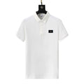 Dior White T-Shirt With Collar