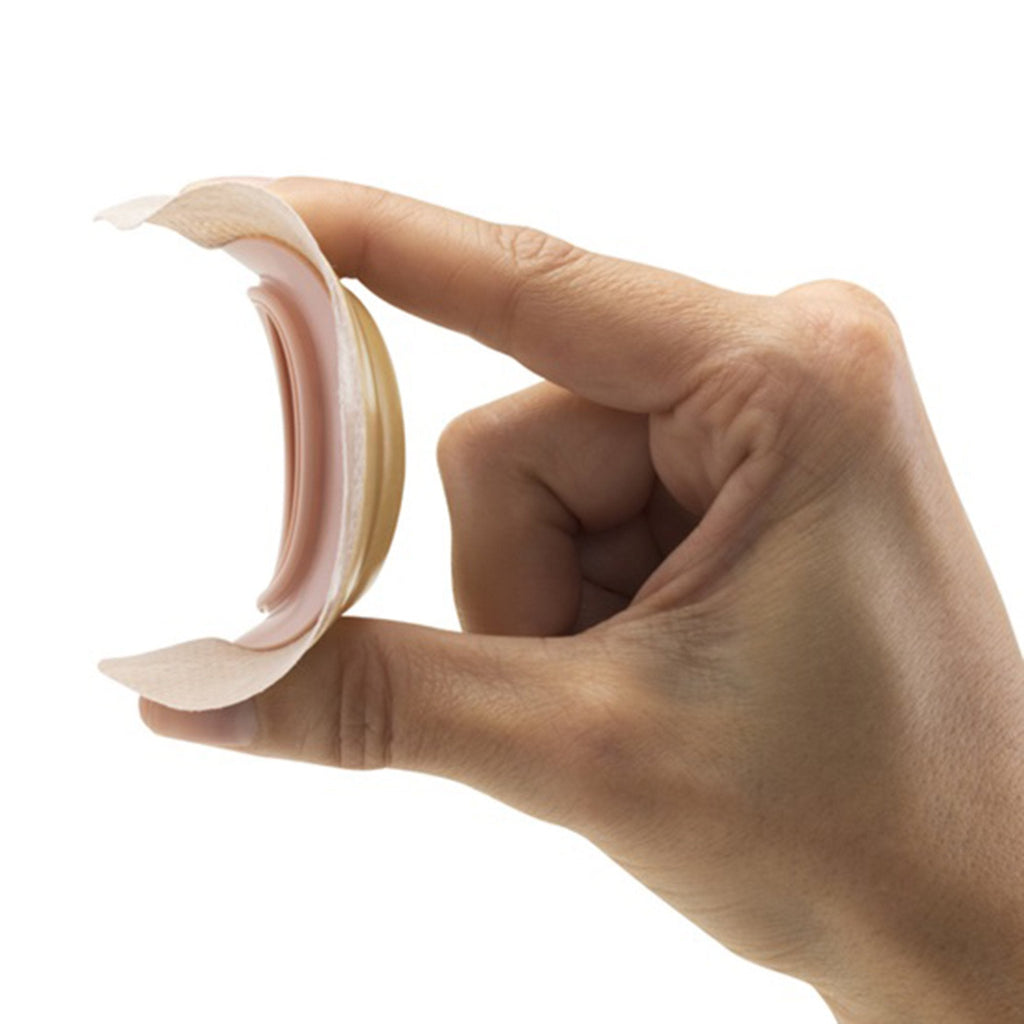 New Image™ CeraPlus™ Skin Barrier, 44mm Flange Pre-cut to Fit 25mm Stomas, Green 11904