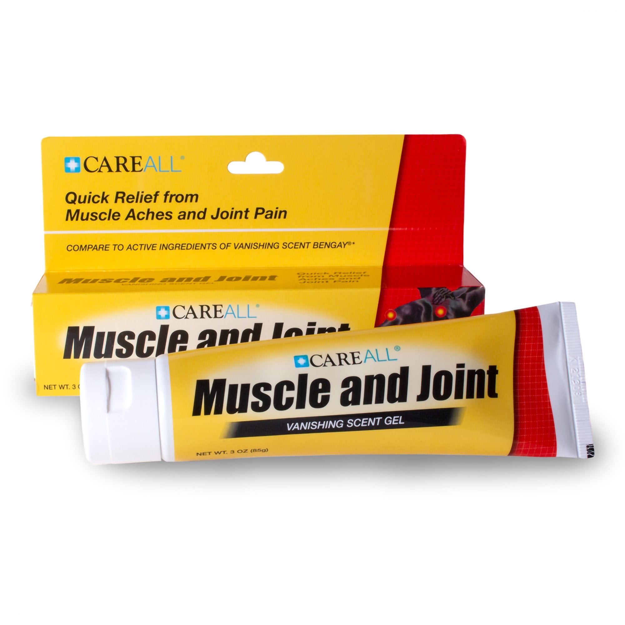 CareAll Menthol Topical Pain Relief, 3-ounce tube MJG3