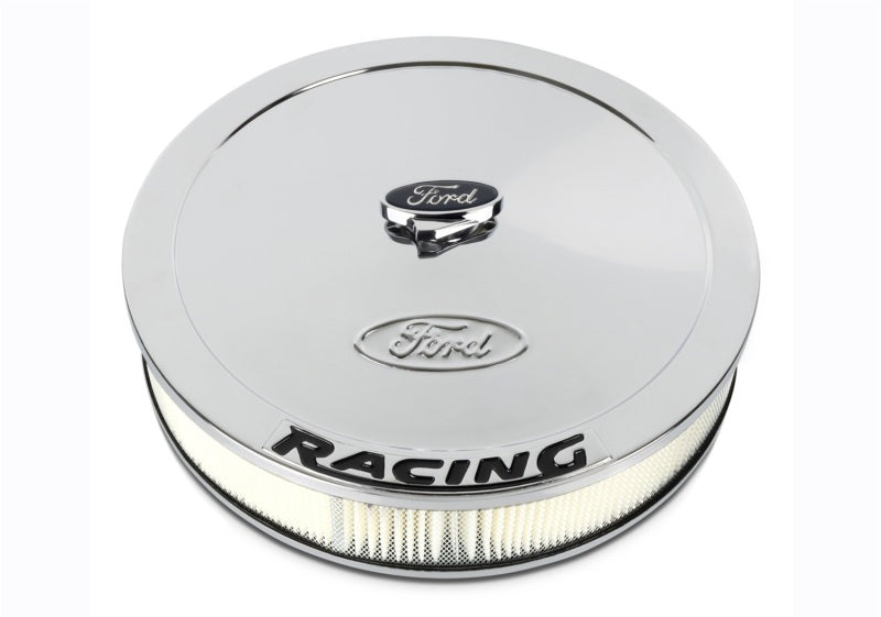 Ford 13in Dia Air Cleaner Kit Chrome FRD302-351