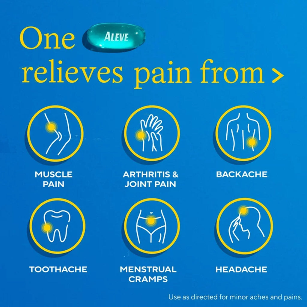 Aleve Liquid Gel Capsules 00280608040