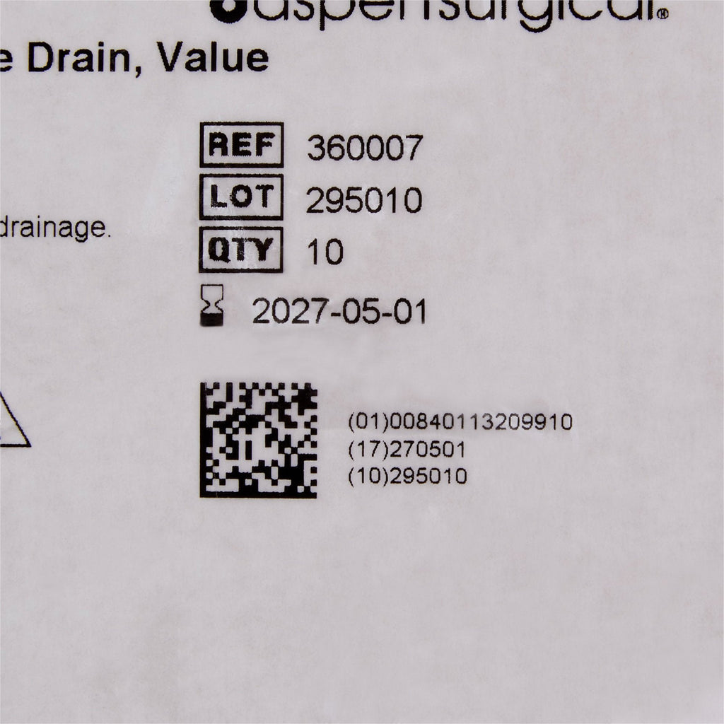 McKesson Wound Drain Tube, 10 Fr., 20-centimeter Length 360007