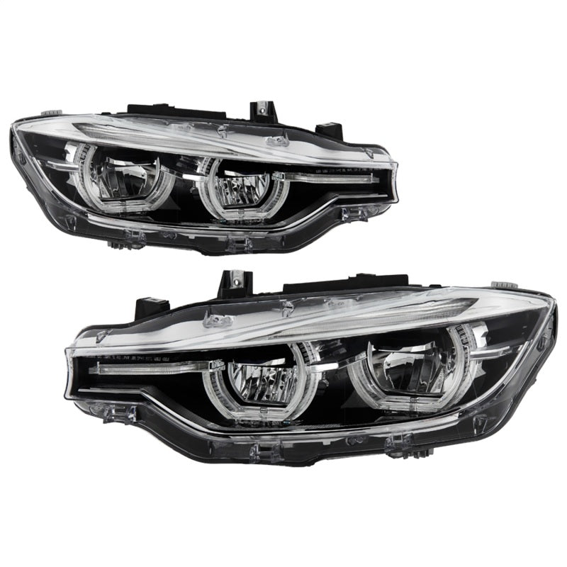 SPYDER BMW F30 3 Series 4Dr LED Projector Headlights Chrome PRO-JH-BF3012H-4D-LED-C 9948534