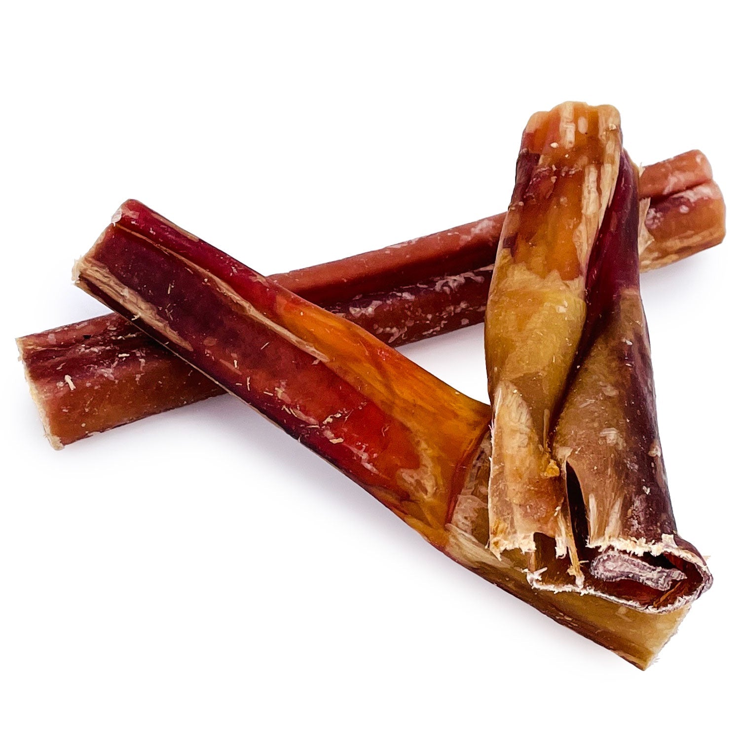 ValueBull Bully Sticks for Large Dogs, Thick 4-6 Inch, Varied Shapes, 50 Count