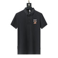 Fendi Black T-shirt with Collar
