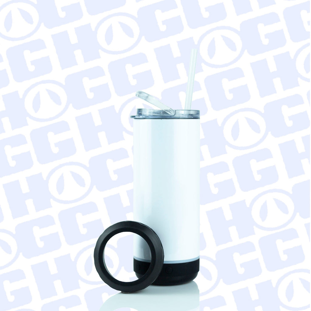 4 in 1 SPEAKER CAN COOLER - WHITE