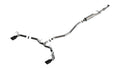 Borla 2023 Integra/22-23 Civic Si 1.5L 4 CYL. MT FWD 4DR 2.50in S-Type Catback Exhaust Black Chrome 140922BC