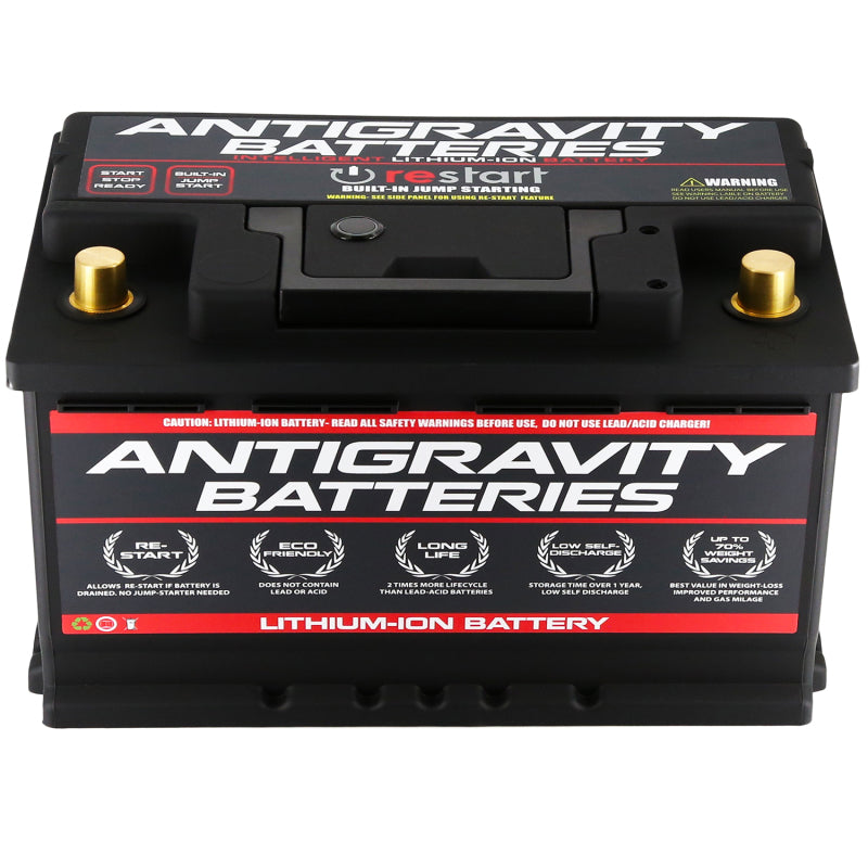 Antigravity Batteries Antigravity H8/Group 49 Lithium Car Battery w/Re-Start AG-H8-80-RS