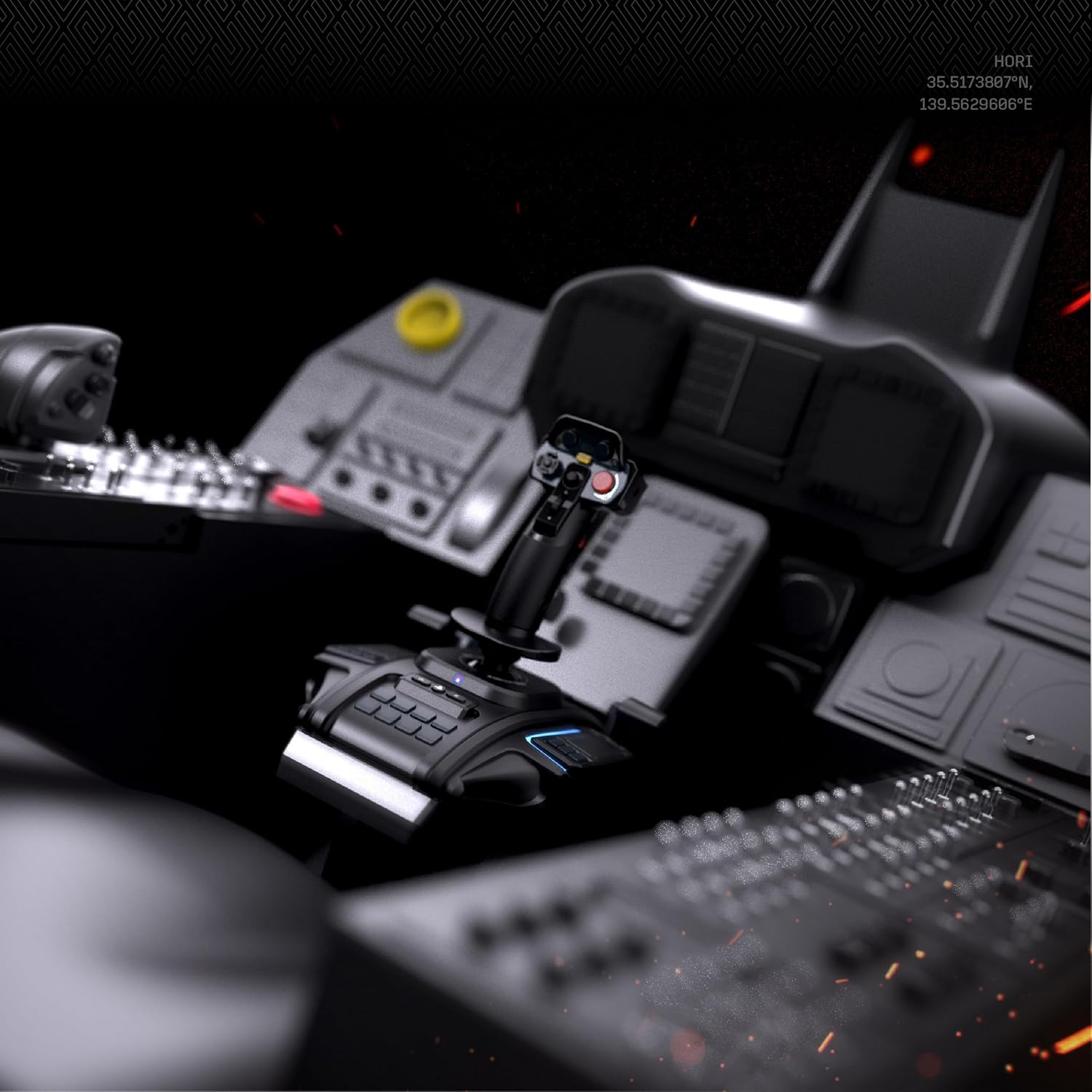 ACE COMBAT 8: WINGS OF THEVE Flight Stick for PlayStation 5, PlayStation 4, and Windows PC