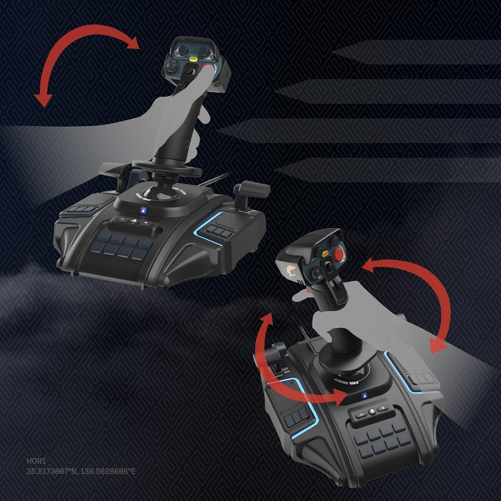 ACE COMBAT 8: WINGS OF THEVE Flight Stick for PlayStation 5, PlayStation 4, and Windows PC