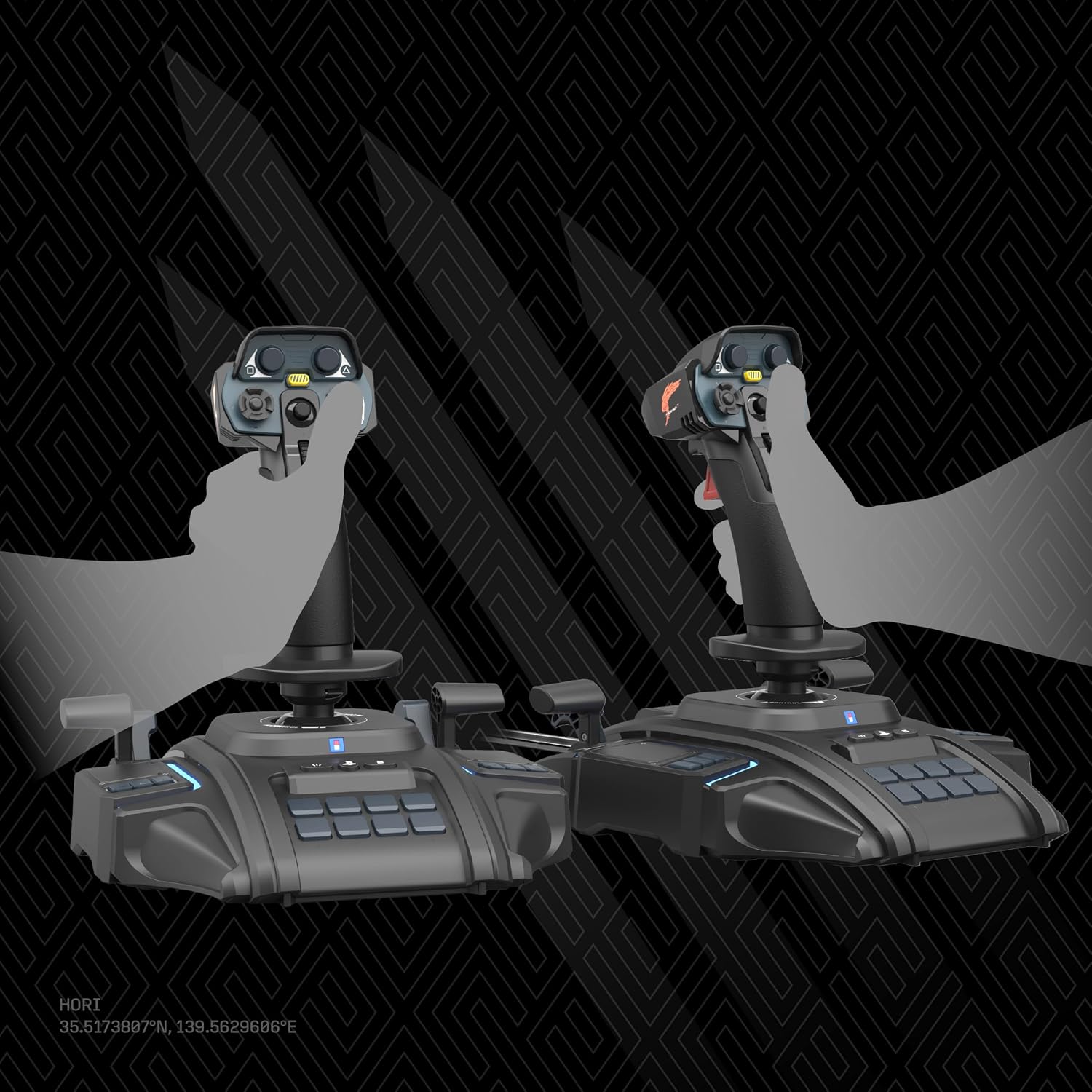 ACE COMBAT 8: WINGS OF THEVE Flight Stick for PlayStation 5, PlayStation 4, and Windows PC