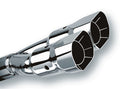 Borla Universal Polished Tip Dual Square Angle-Cut Intercooled (inlet 2 1/2in. Outlet 2 7/8 x 3 3/8i 20233