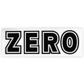 ZERO "BOLD" STICKER