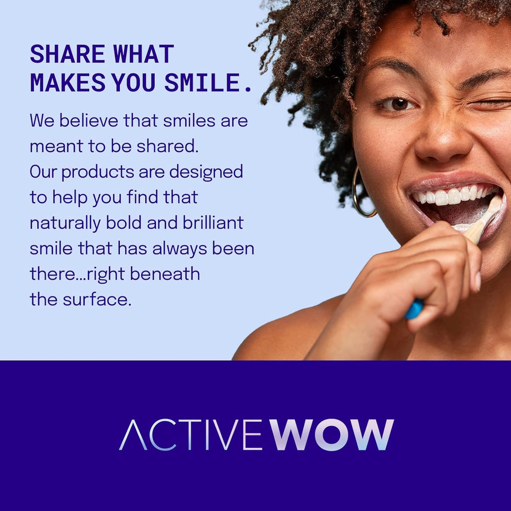 Active Wow 24k White Hydroxyapatite Whitening Toothpaste - Fresh Mint - PhishStones Products