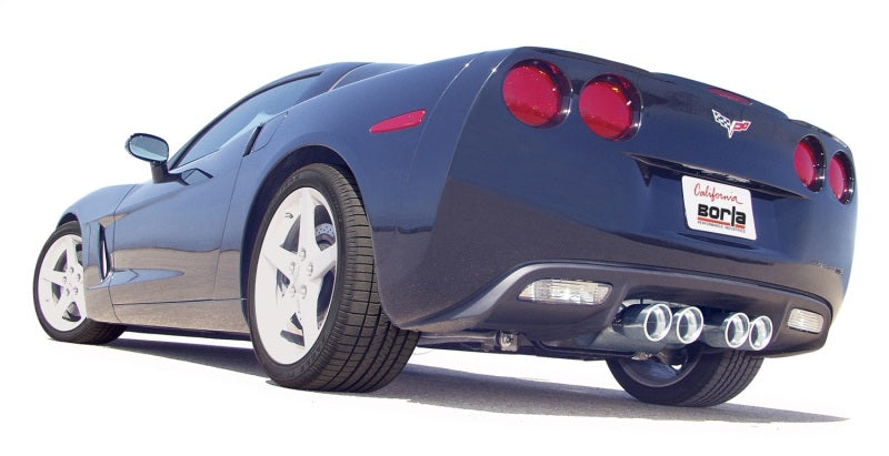 Borla 05-08 Chevrolet Corvette Coupe/Conv 6.0L/6.2L 8cyl Aggressive ATAK Exhaust (rear section only) 11816