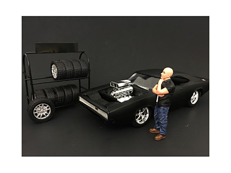 The Street Racing Crew Figure I For 1:18 Scale Models by American Diorama