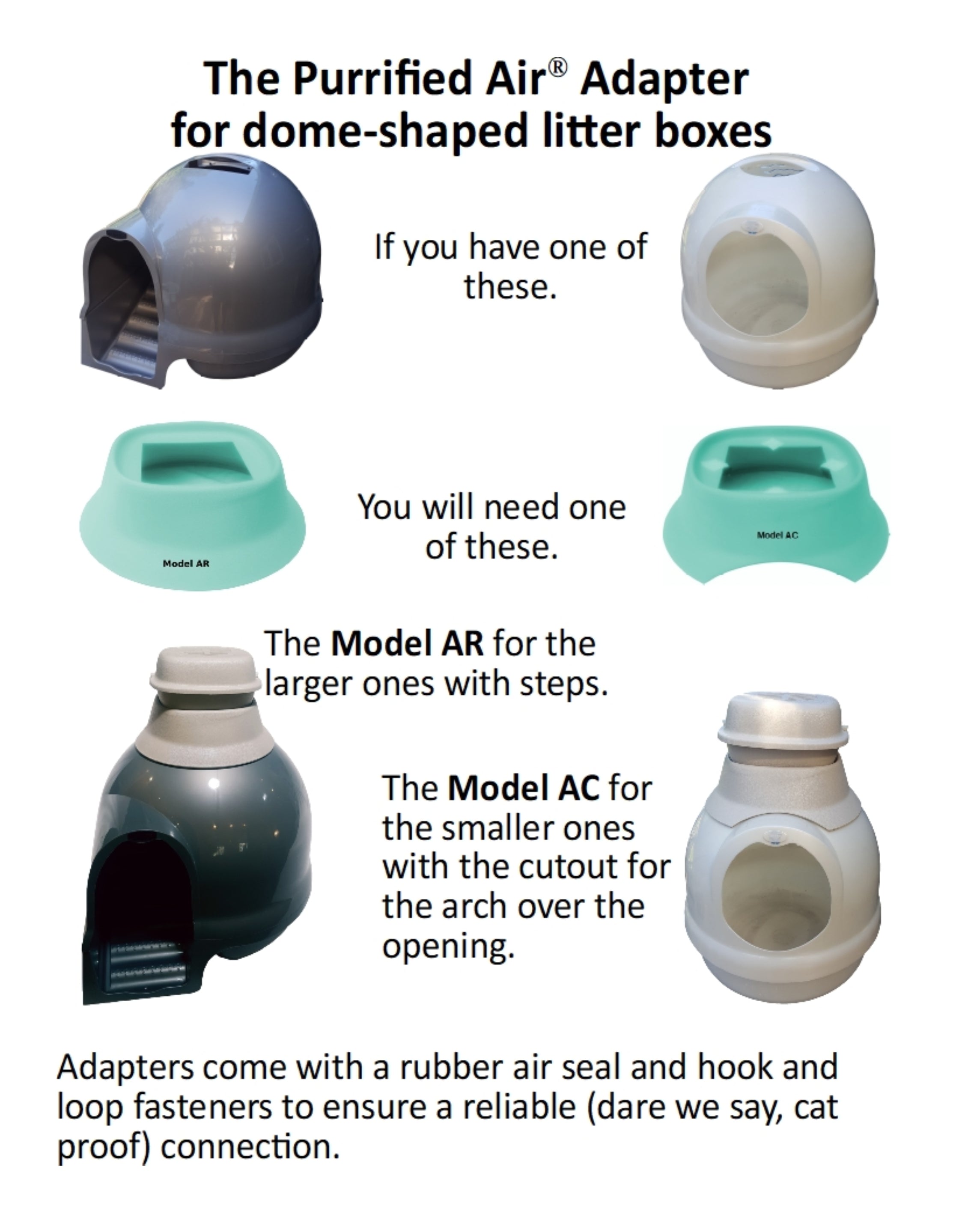 Air Purifier + Dome Adapter Bundle