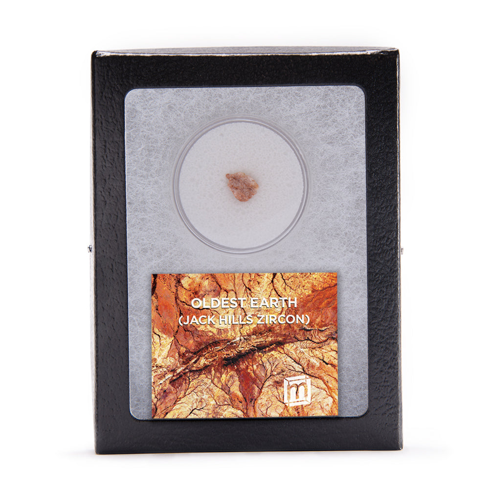 Oldest Earth - Jack Hills Zircon - Classic Riker Box Specimen