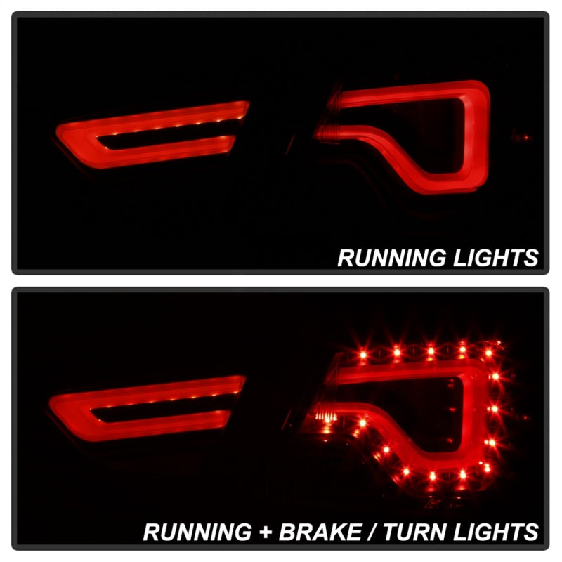 SPYDER xTune 14-18 Chevy Impala (Excl 14-16 Limited) LED Tail Lights - Black Smoke (ALT-JH-CIM14-LBLED-BSM) 9042164