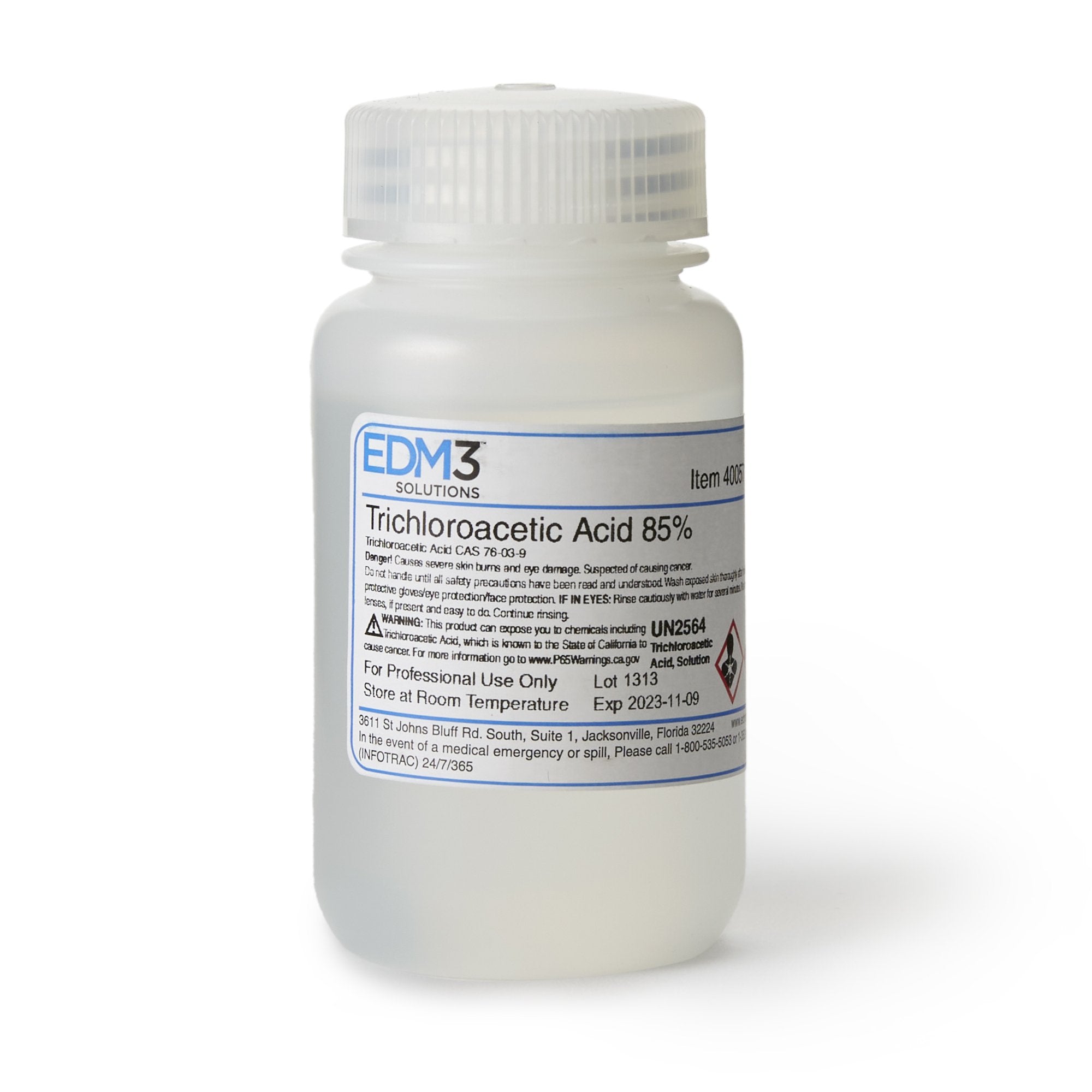 EDM 3™ Trichloroacetic Acid, 4-Ounce Bottle 400572