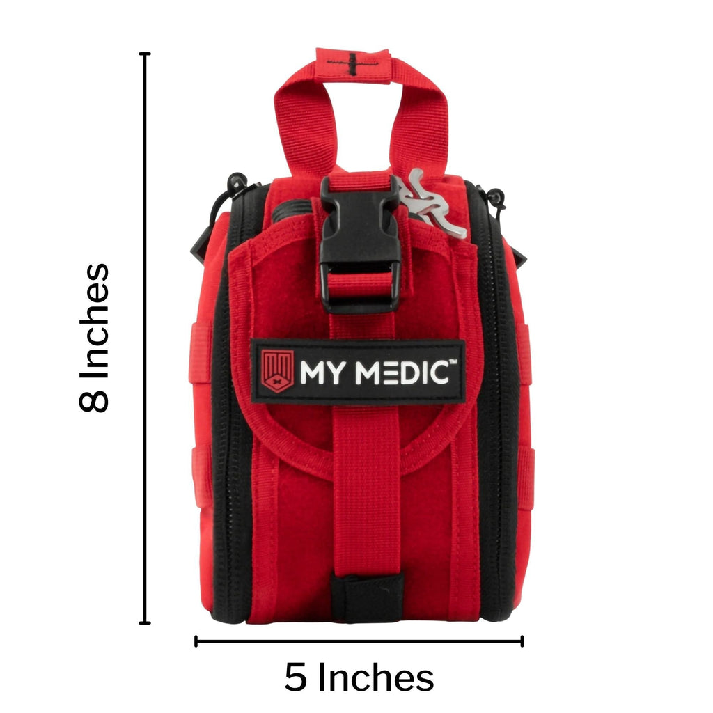 My Medic TFAK Trauma First Aid Kit, Emergency Medical Supplies MM-KIT-SPC-S-TFAK-RED
