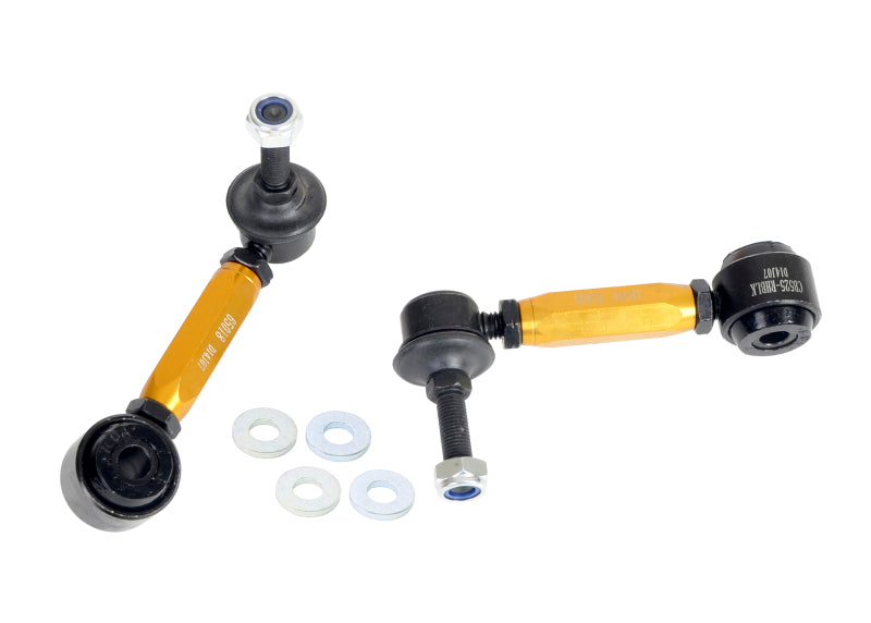 Whiteline Sway Bar Link Kit Heavy Duty Adj Steel Ball Audi A3 2006-2011