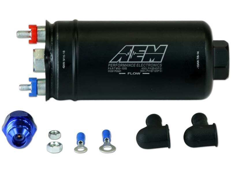 AEM Electronics 380lph Inline High Flow Fuel Pump