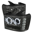 SPYDER GMC Sierra 1500/2500/3500 07-13 Projector Headlights CCFL Halo- LED Smoke PRO-YD-GS07-CCFL-SM 5064172