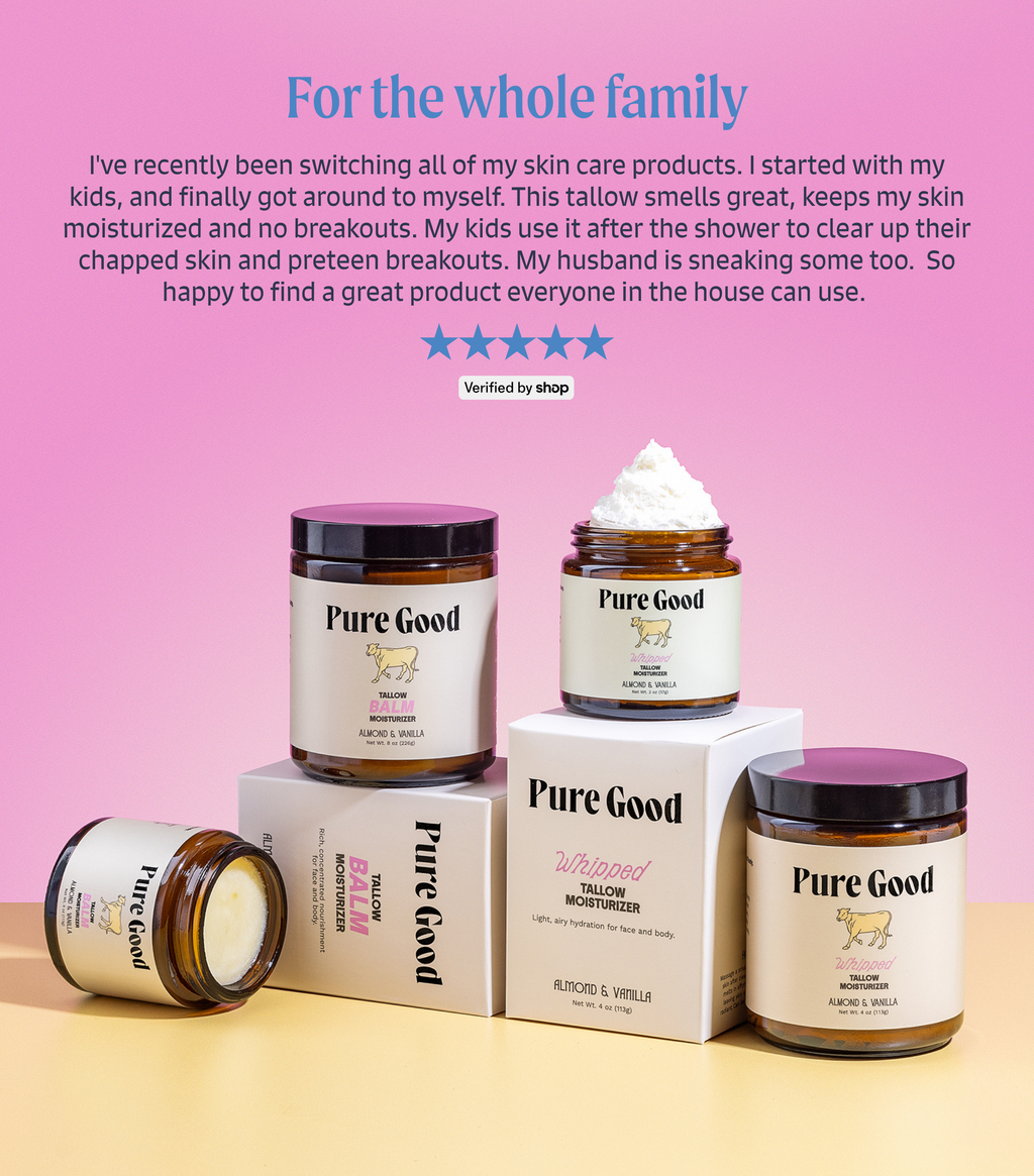 Almond & Vanilla · Tallow Balm
