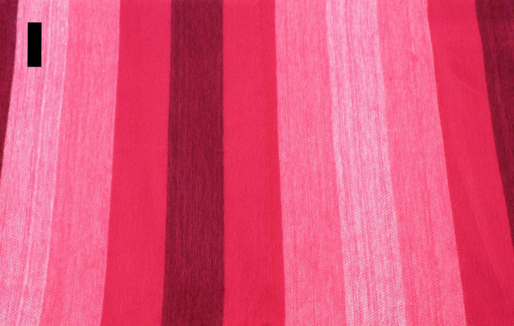 Alpaca Bed Blanket - Striped