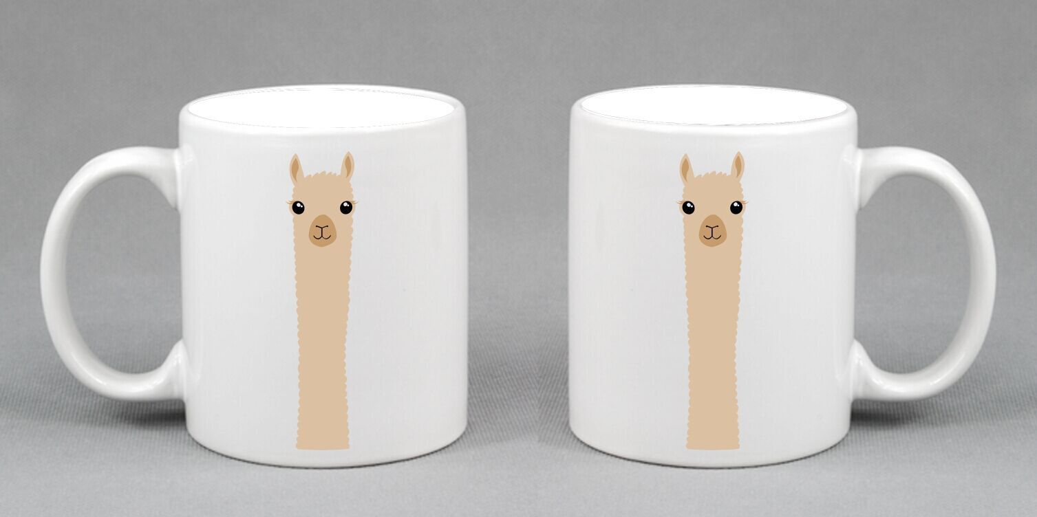 Alpaca Watching Coffee Mug
