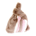 Amalia Colorblock Fluffy Faux Fur Slouchy Tote Bag Handbag