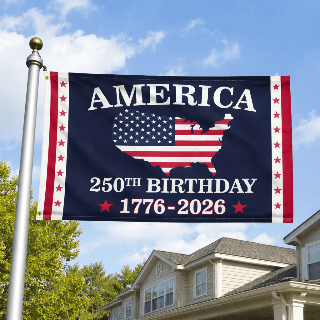 America 250th Birthday USA Flag - PhishStones Products