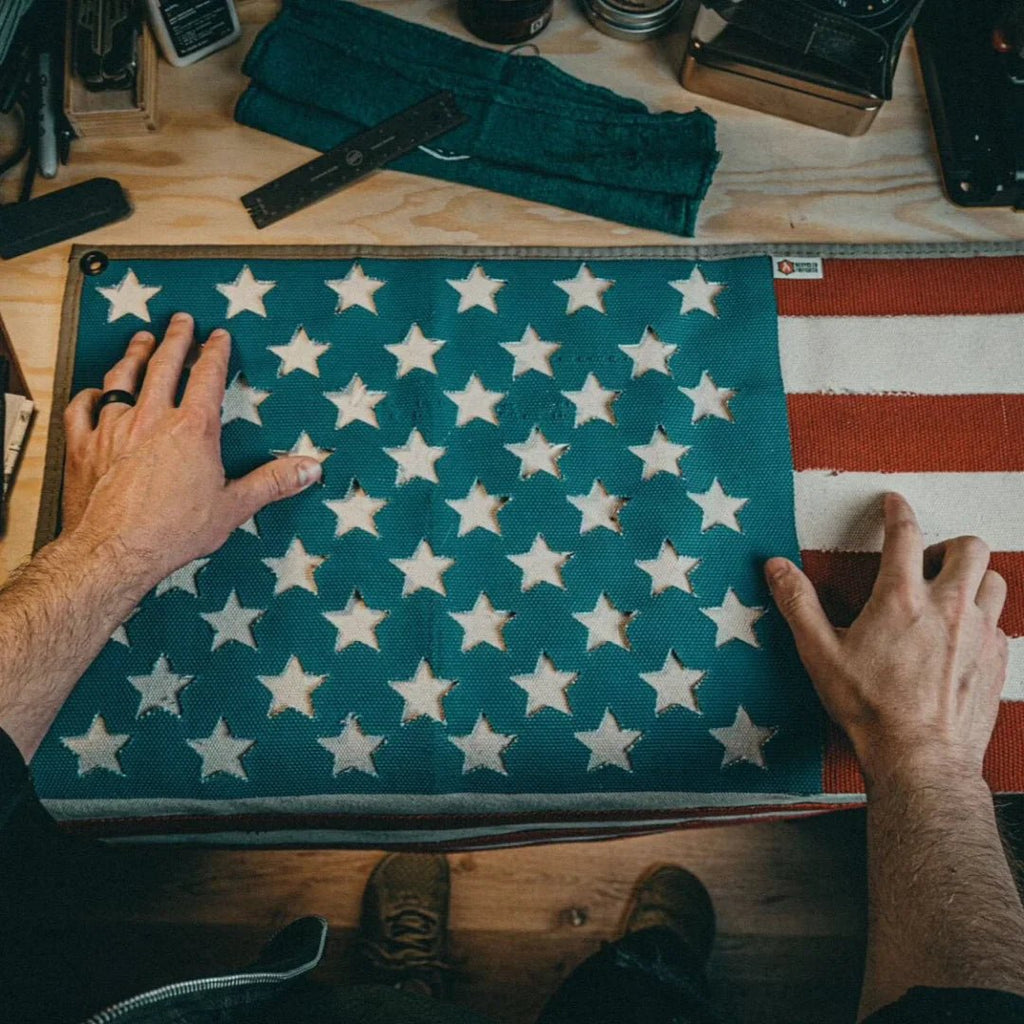 American Flag - Fire Hose - PhishStones Products