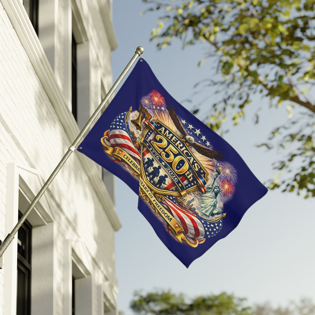 America's 250th Anniversary Double - Sided Flag — Celebrating 1776–2026 - PhishStones Products