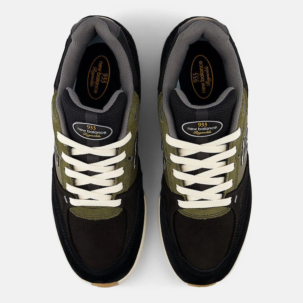 New Balance Shoes Numeric Andrew Reynolds 933 - Black/Dark Olive