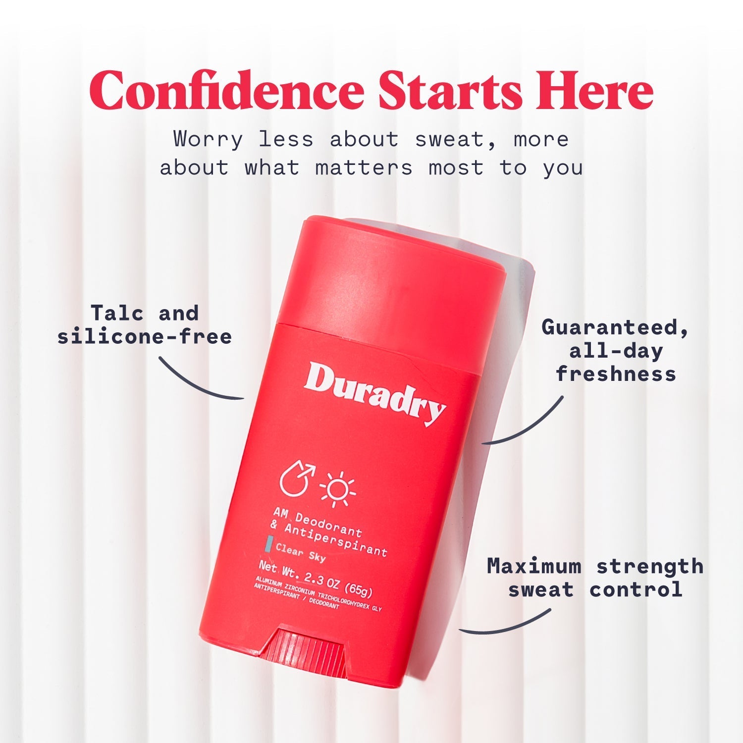Antiperspirant Deodorant Stick - PhishStones Products