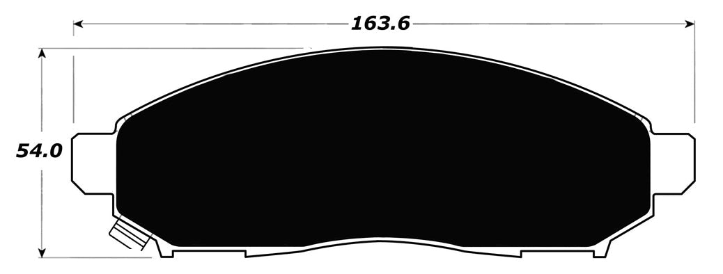 Porterfield Brake Pads for 2015 NISSAN NV200
