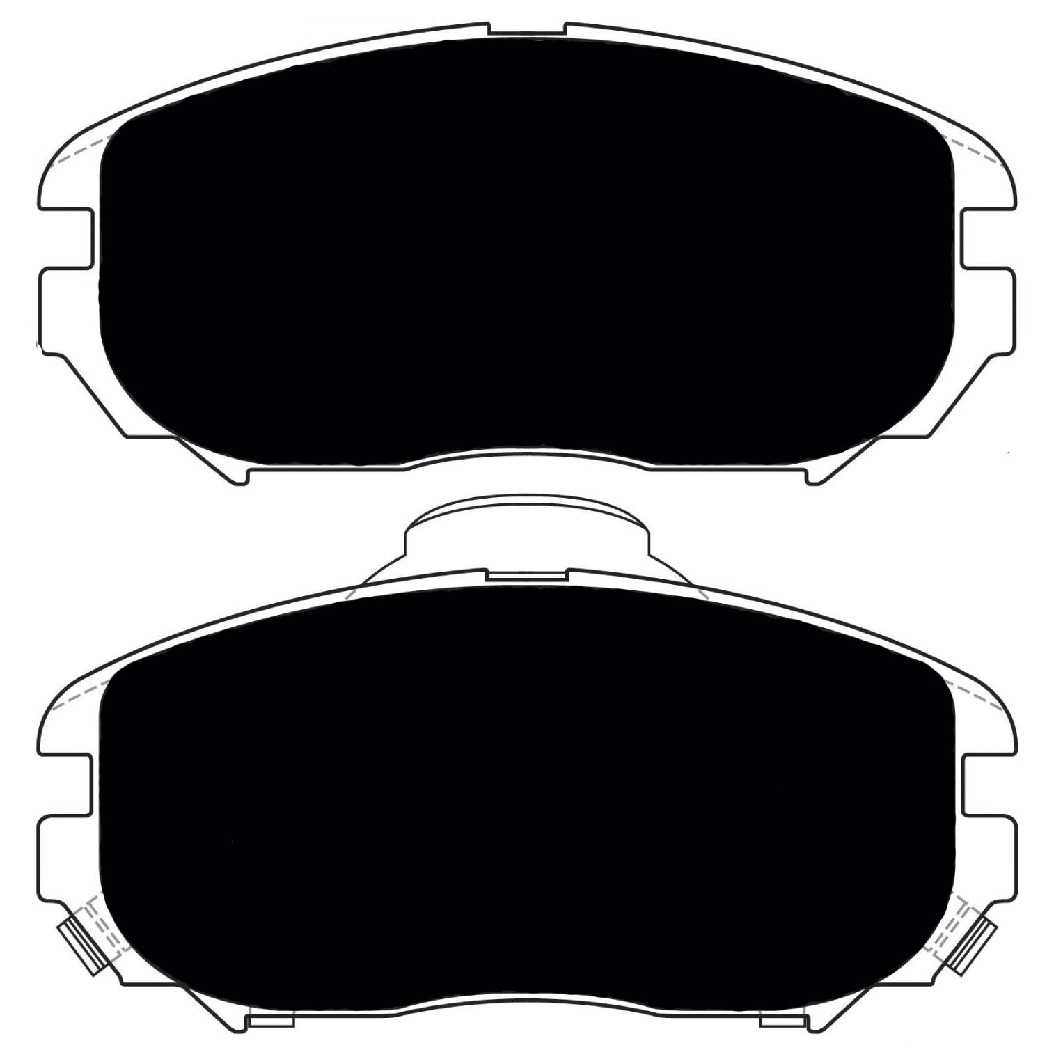 Porterfield Brake Pads for 2015 CHEVROLET Impala- G Body