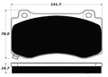 Porterfield Brake Pads for 2016 DODGE CHARGER V8 Hemi RWD or AWD