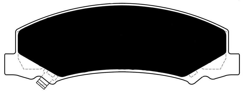 Porterfield Brake Pads for 2015 CHEVROLET IMPALA Police