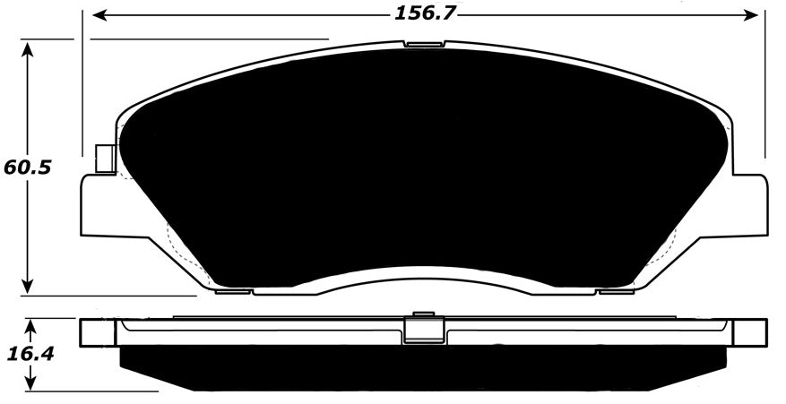 Porterfield Brake Pads for 2014 KIA SEDONA