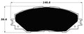 Porterfield Brake Pads for 2014 TOYOTA MATRIX AWD